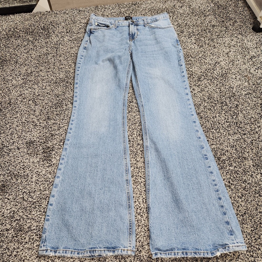 bdg urban outfitters Y2k 90s Retro Womens 29x32 Flare Lightwash Classic Mid Rise